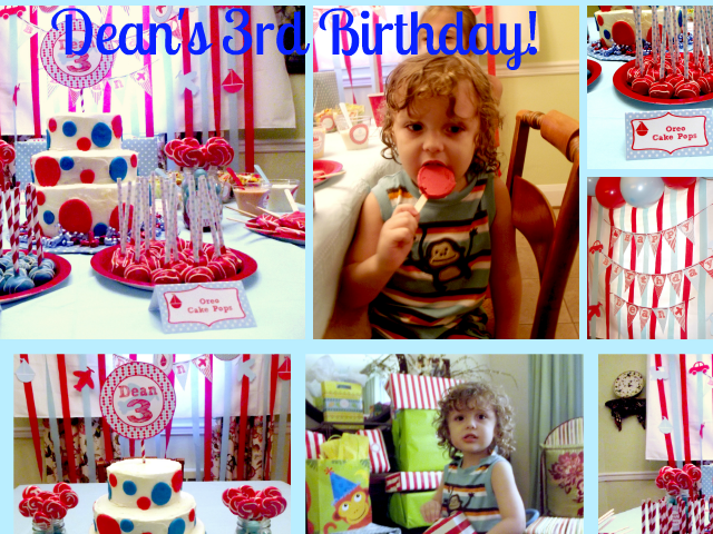 Dean’s 3rd Birthday!