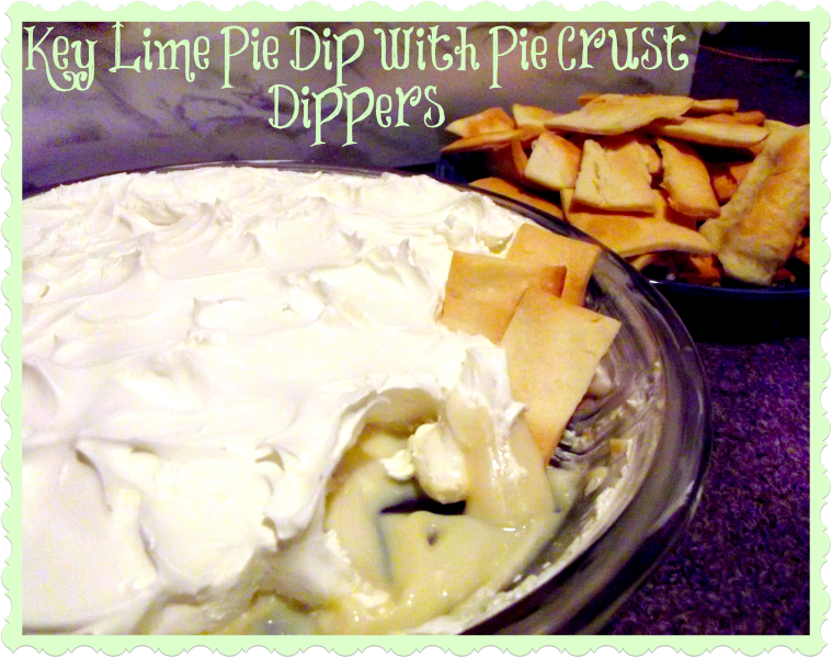 Key Lime Pie Dip With Pie Crust Dippers