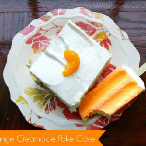 Orange Cream Poke Cake Recipe 