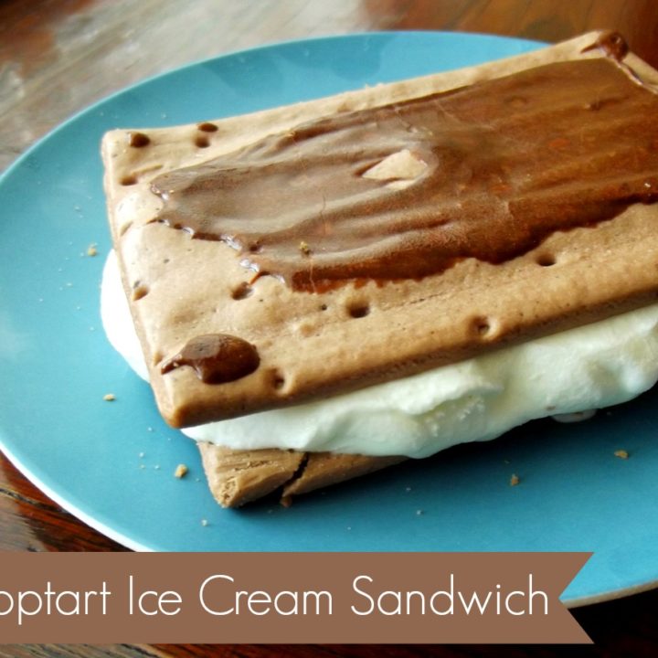 Poptart Ice Cream Sandwiches
