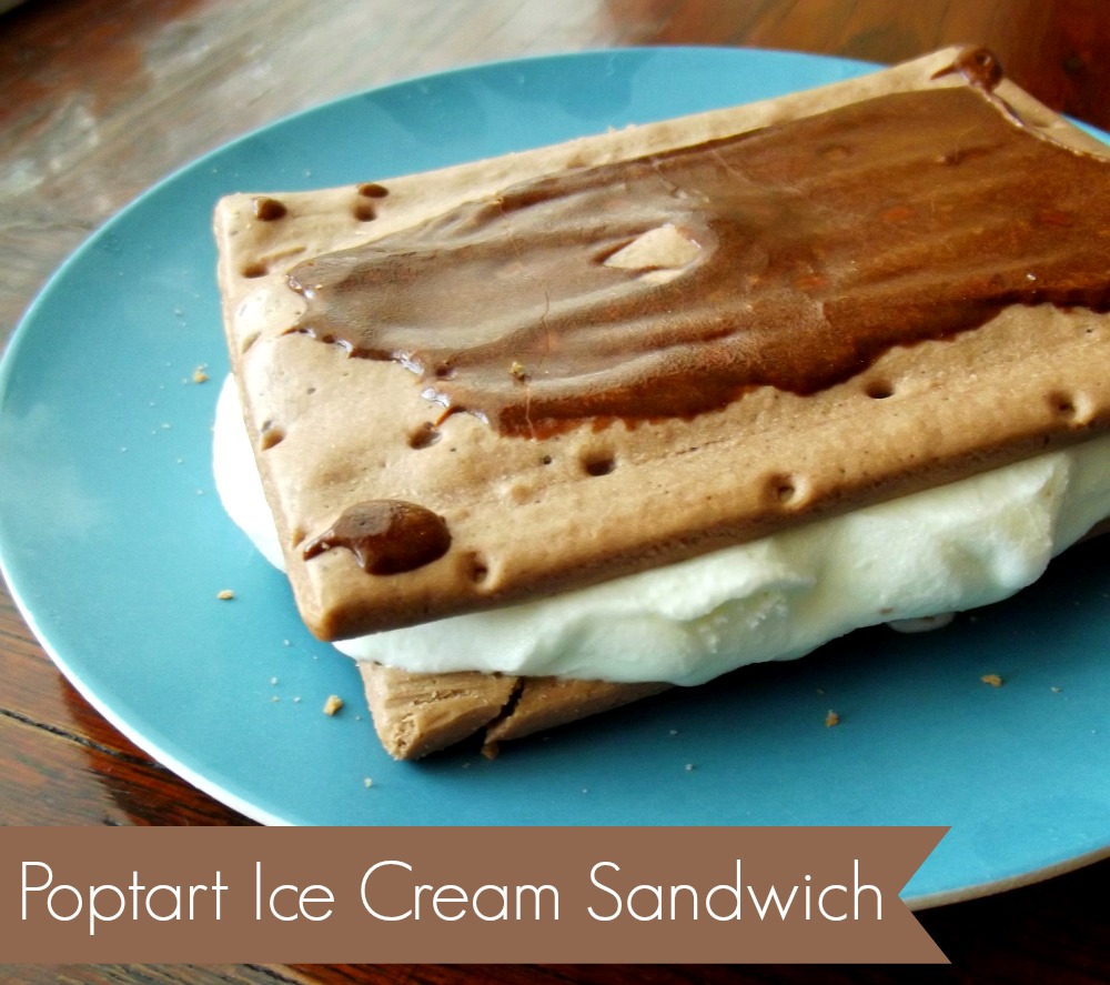 Poptart Ice Cream Sandwiches