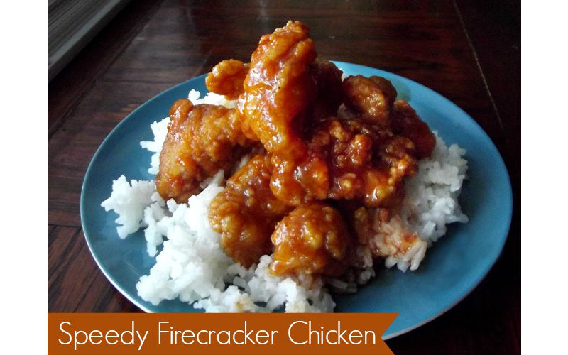 Speedy Firecracker Chicken