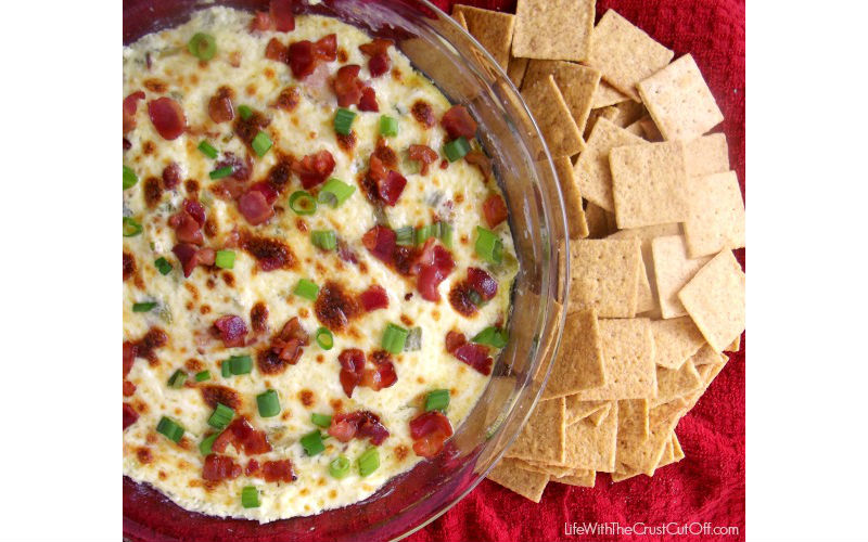 Cheesy Swiss and Bacon Dip