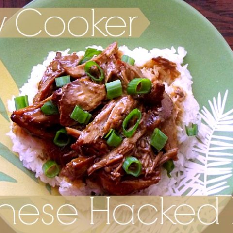 Slow Cooker Chinese Hacked Pork