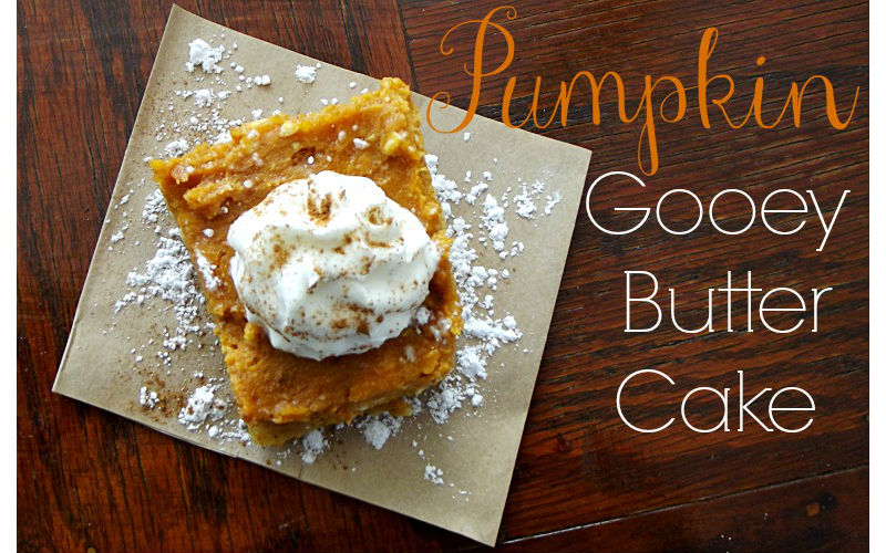 Pumpkin Gooey Butter Cake