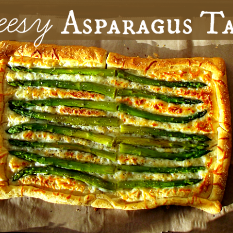 Cheesy Asparagus Tart