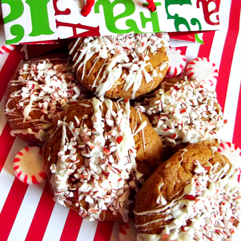 Peppermint Bark Cookies