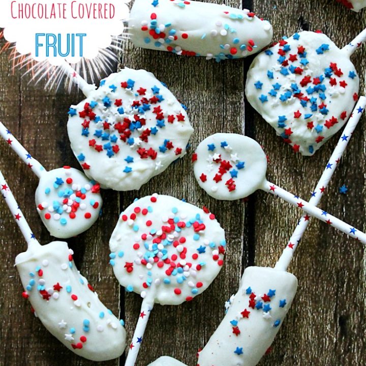 4th Of July Chocolate Covered Fruit