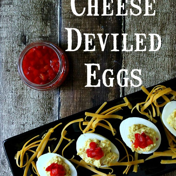 Pimento Cheese Deviled Eggs