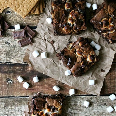 S’moreo Brownies