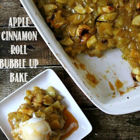 Apple Cinnamon Roll Bubble Up Bake