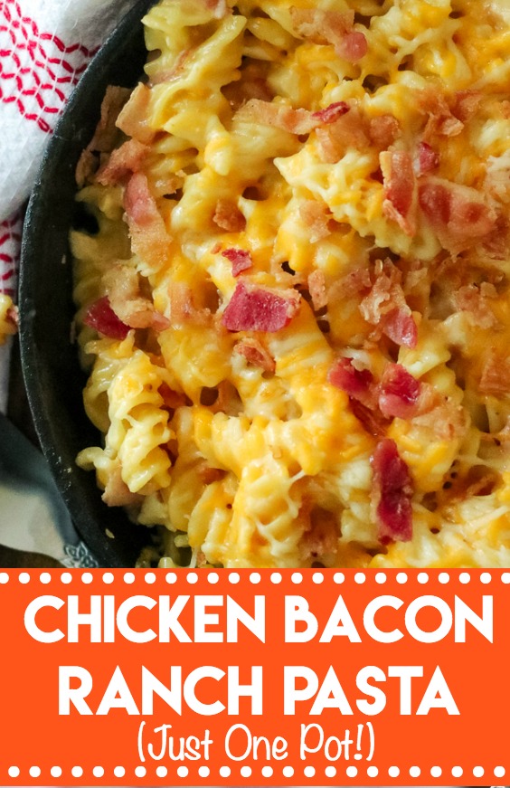 Chicken Bacon Ranch Pasta-8