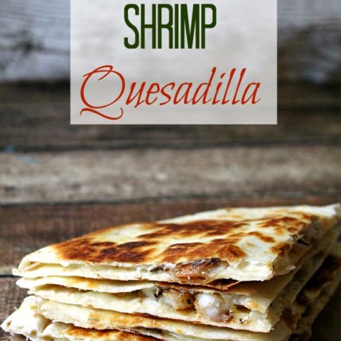 Spicy Shrimp Quesadilla