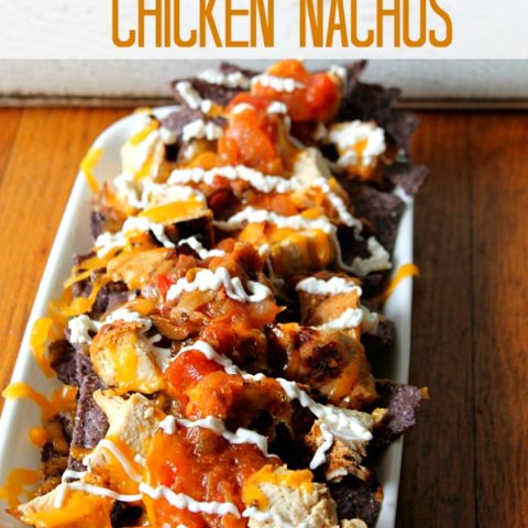 Citrus Grilled Chicken Nachos with 7UP TEN