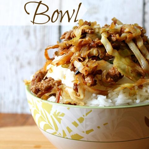 Egg Roll Bowl