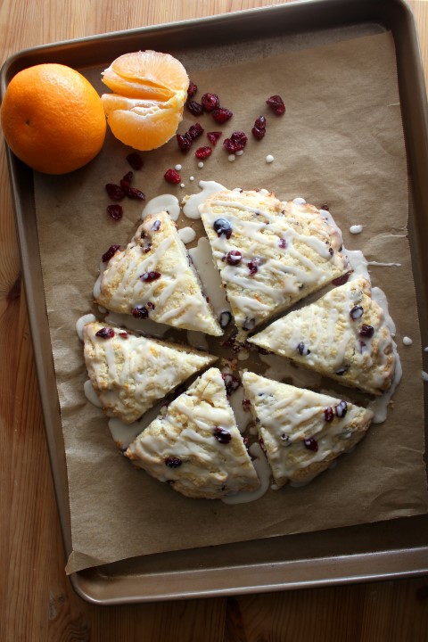 Cranberry Orange Scones~Mallory