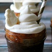 Hot Chocolate Cupcakes with Marshmallow ButterCream