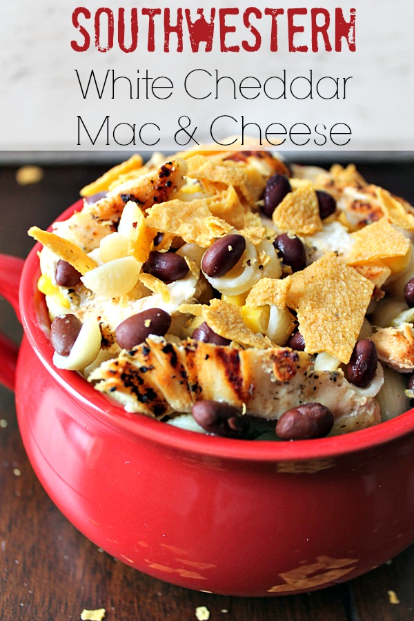 Southwestern White Cheddar Mac and Cheese