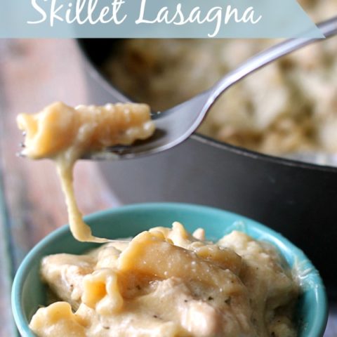 Creamy Chicken Skillet Lasagna