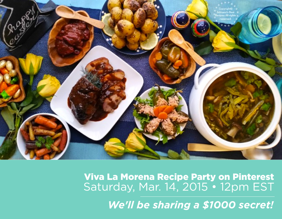 #VivaLaMorena Recipe Party on Pinterest