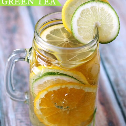 Citrus Green Tea for Earth Month with Bigelow Tea