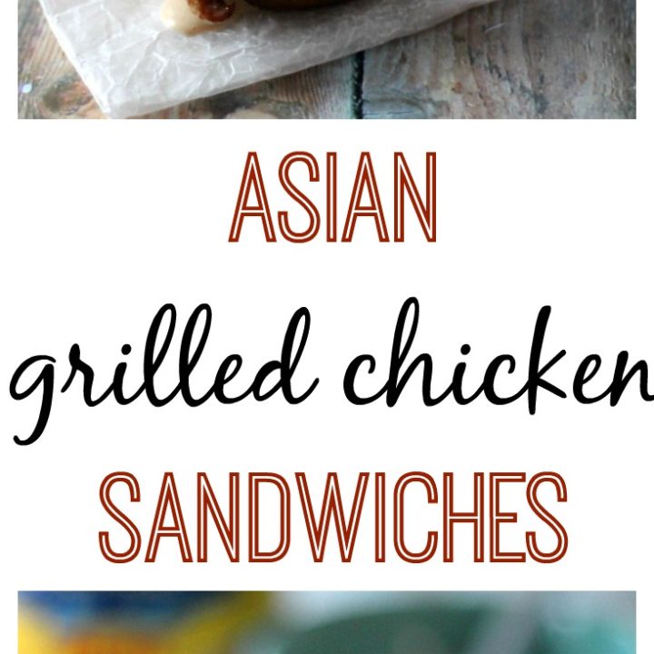 Asian Grilled Chicken Sandwiches