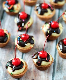Banana Split Cheesecake Cookie Bites, yum!