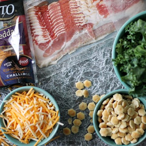 Bacon & Kale Creamy Mac and Cheese