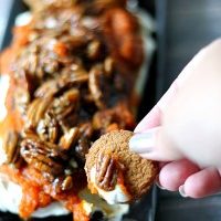 Easy Pumpkin Pecan Cream Cheese Dip