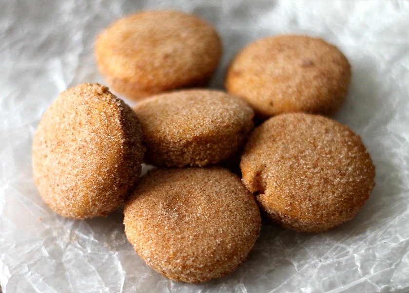 Cinnamon Sugar Sweet Potato Puffs