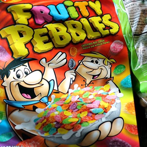 Fruity Pebbles Treat Wreath