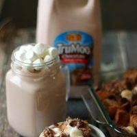 Hot Chocolate Bread Pudding