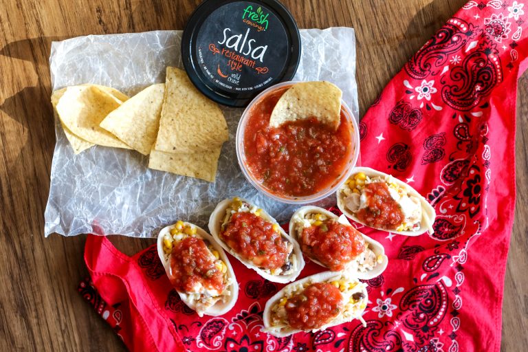 Quick Salsa Chicken Bowls