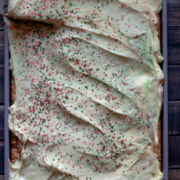 Sugar Cookie Cheesecake Bars