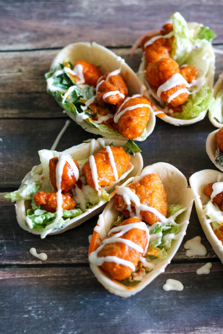 Buffalo Chicken Salad Boats