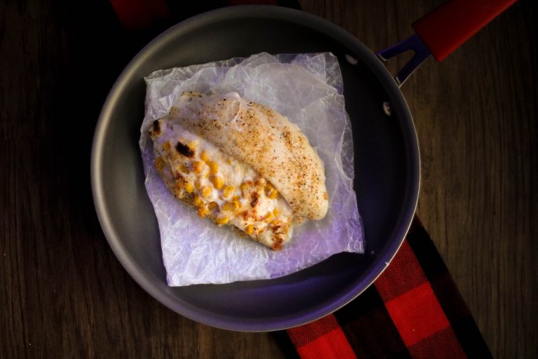 Spicy Cheesy Corn Stuffed Chicken