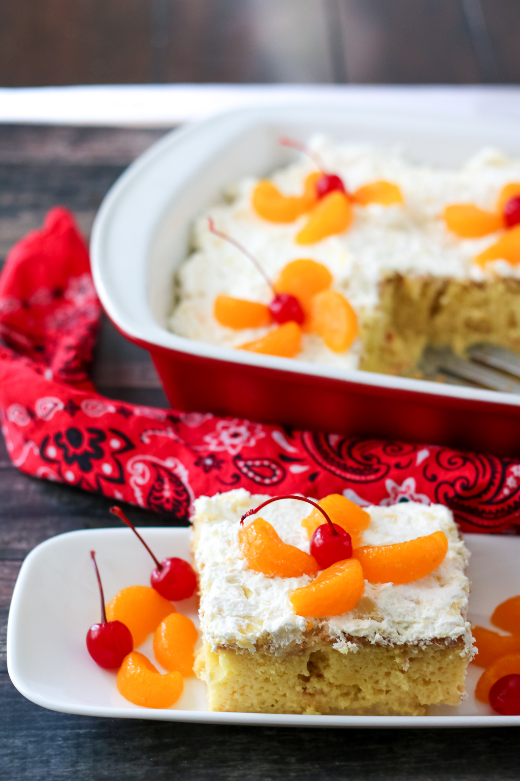 Pig Pickin’ Tres Leches Cake