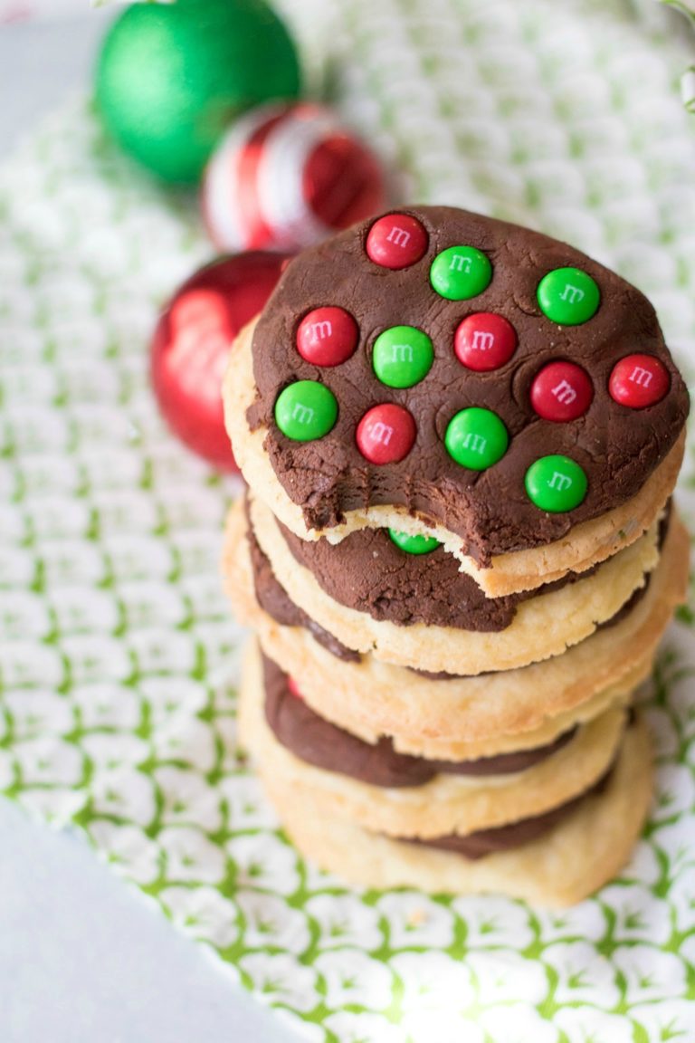 Fudge Topped Sugar Cookies