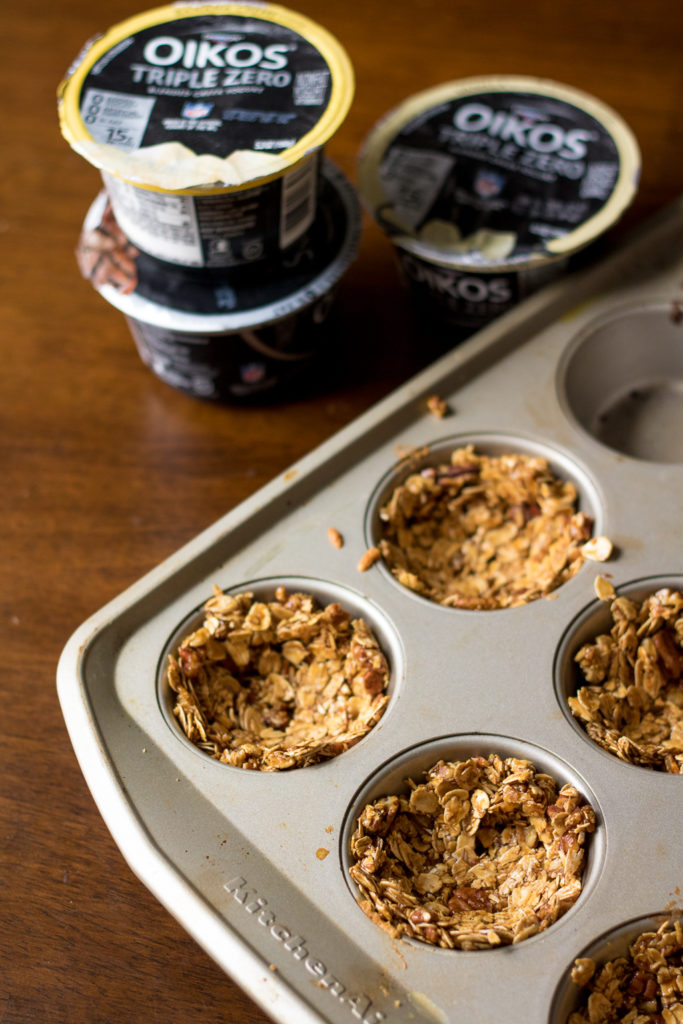 Yogurt Granola Cups, easy snack for anytime of day