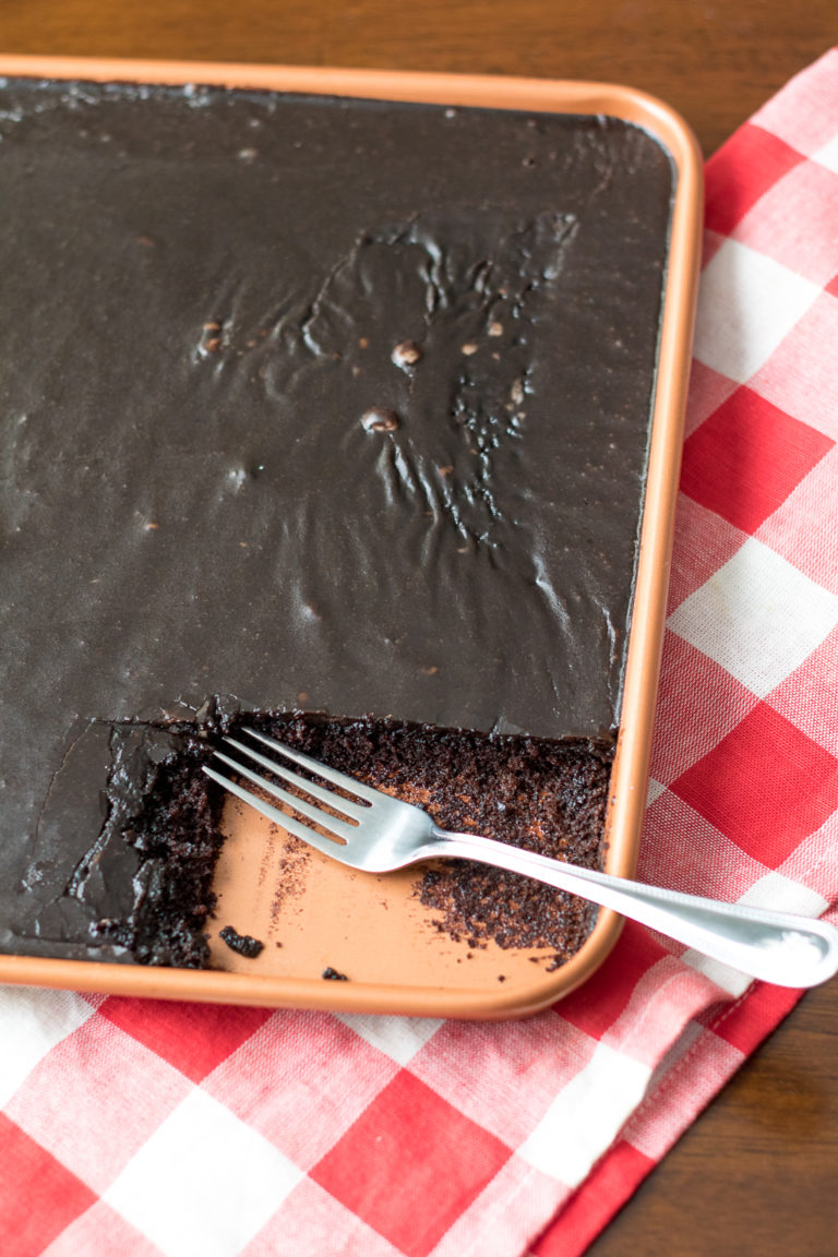 Mocha Sheet Cake