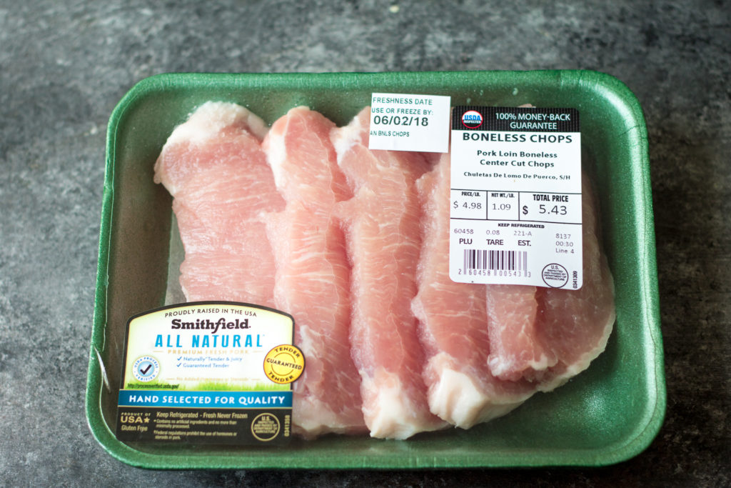 Fajita Topped Pork Chops are the quick and flavorful dinner you will want to make every week! So easy, cheesy and delicious!