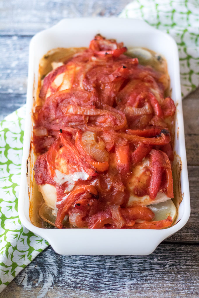 Chicken Spinach Potato Bake-6