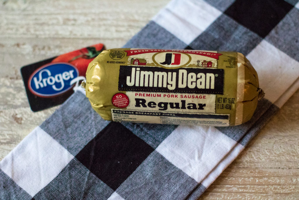 Sausage Ball Biscuit Bombs are stuffed with cheese and then baked in a biscuit bomb and topped with everything bagel seasoning to create the perfect bite!