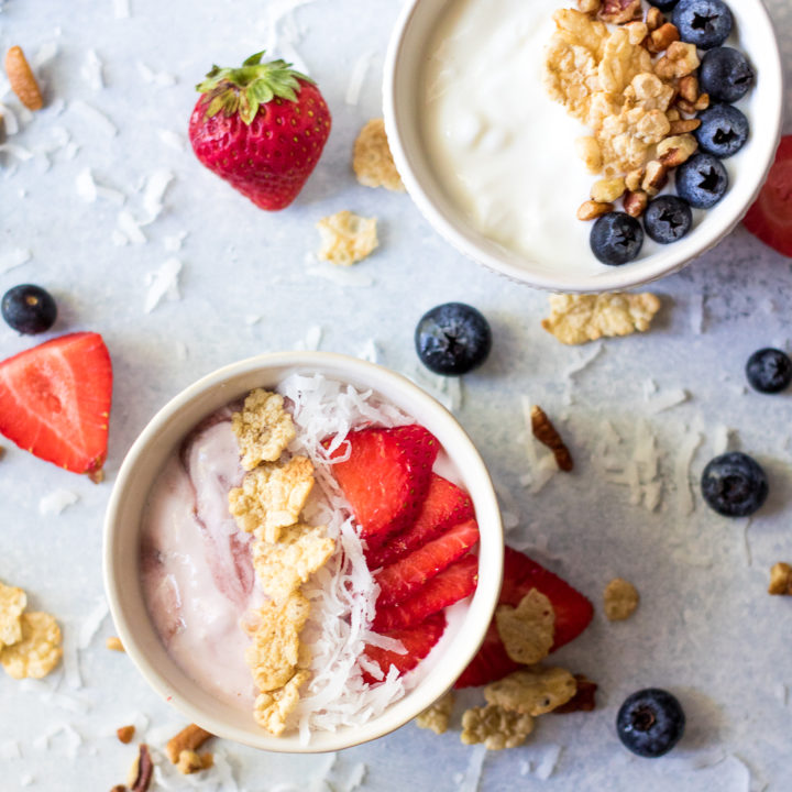 Mini Yogurt Bowls - Life With The Crust Cut Off
