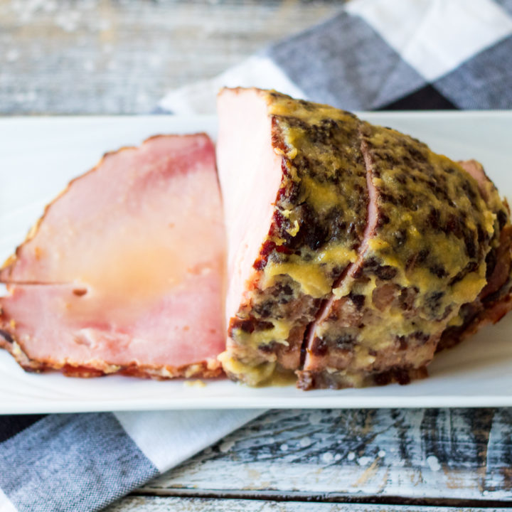 Apple Cider Glazed Ham