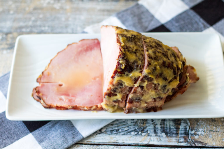 Apple Cider Glazed Ham