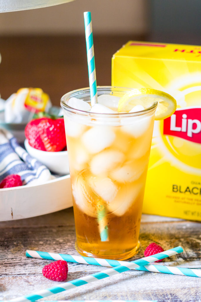 Southern Sweet Iced Tea is essential in our house. Sweet and cold it is the perfect thing on a hot summer day. Make a pitcher of this for your fridge today!