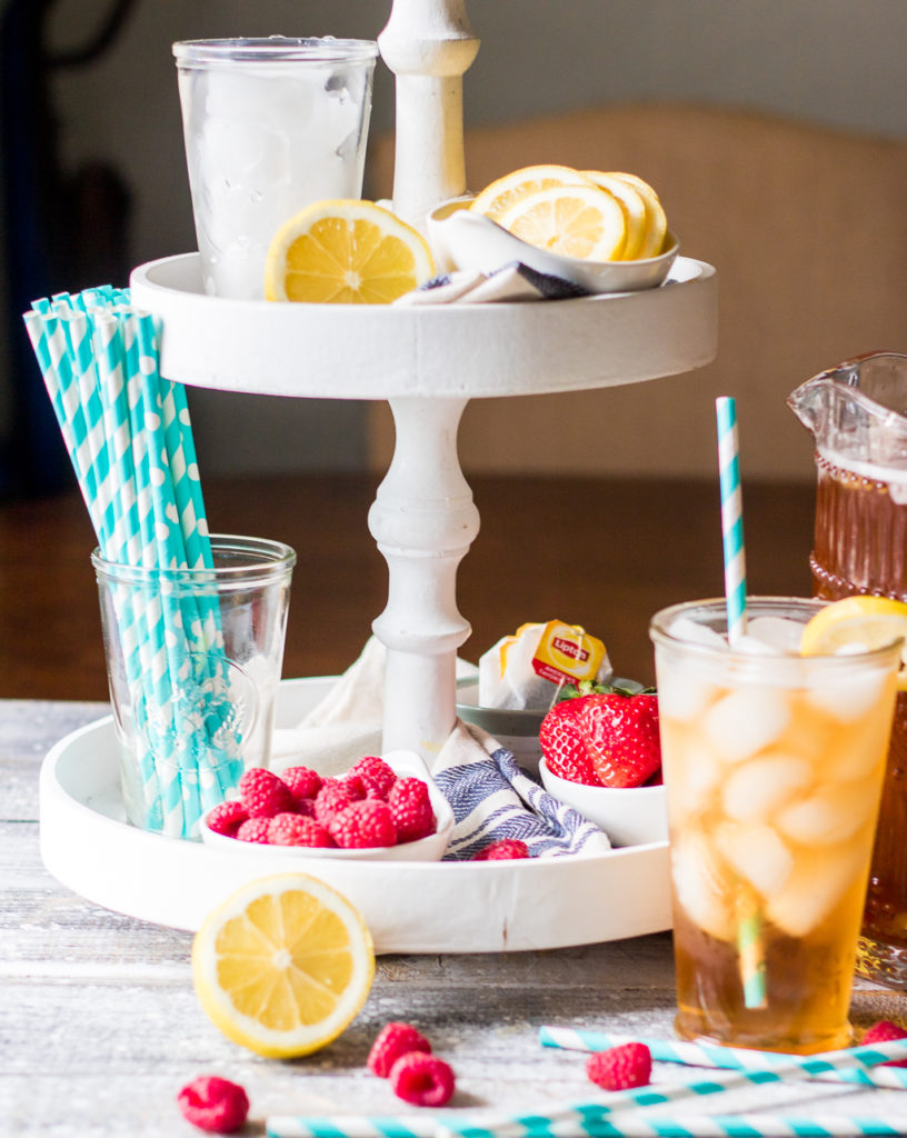 Southern Sweet Iced Tea is essential in our house. Sweet and cold it is the perfect thing on a hot summer day. Make a pitcher of this for your fridge today!