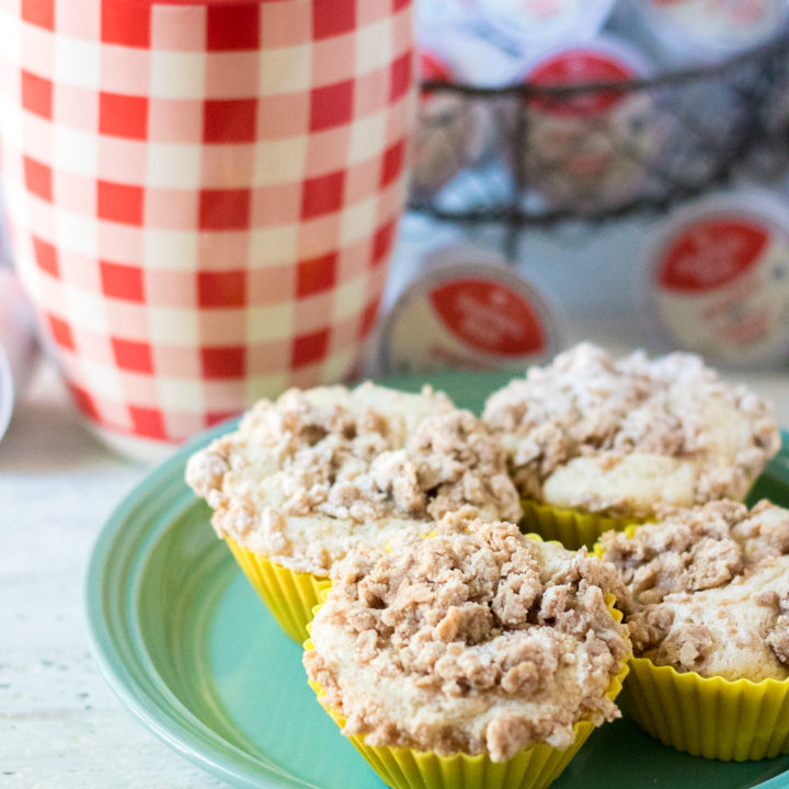 Apple Cinnamon Coffee Cake Muffins