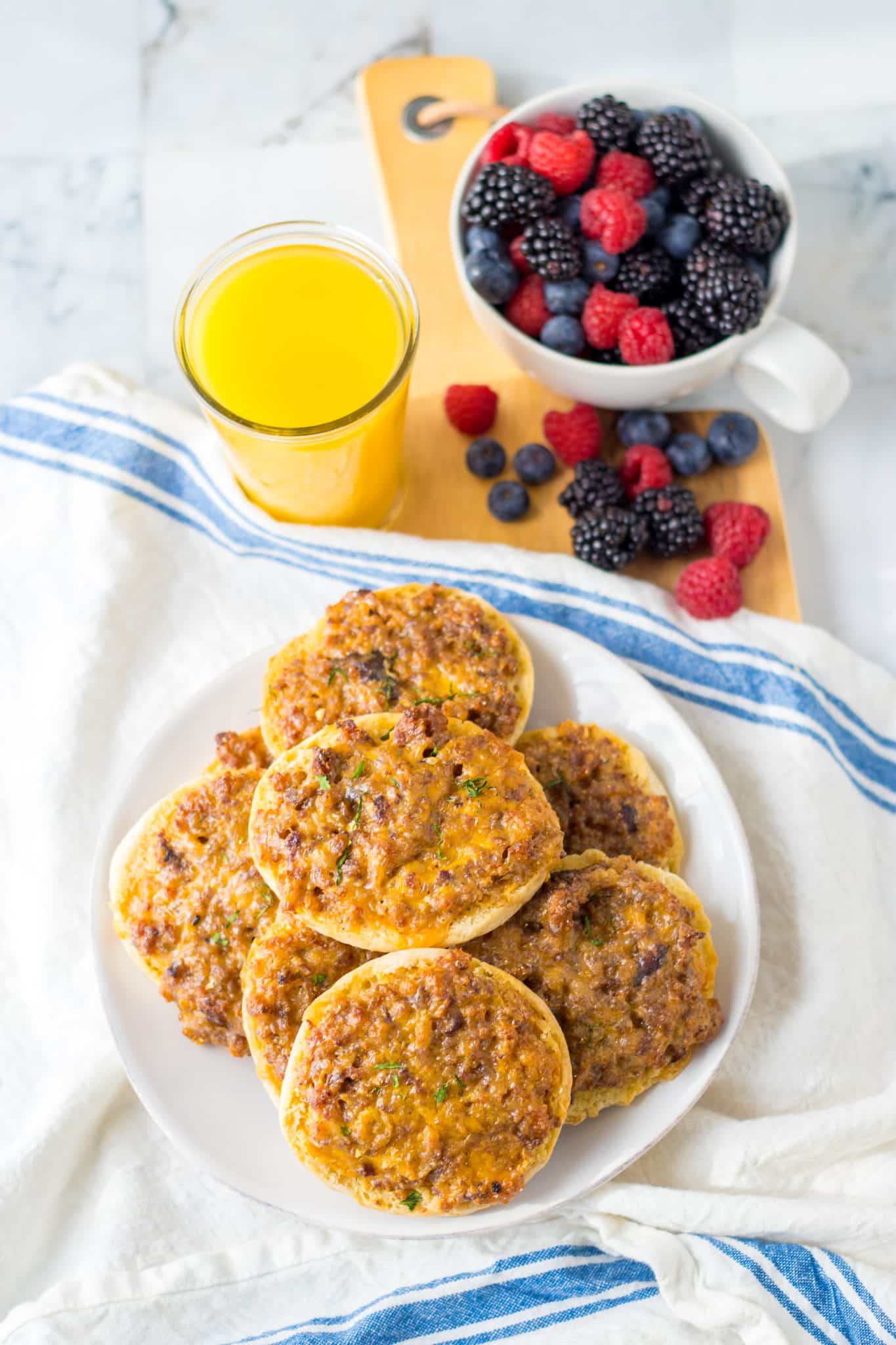 Old English Sausage English Muffins Set Mine-12 - Life With The Crust ...